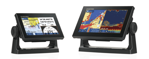 Écran multifonction GPS/WAAS avec sondeur 1 kW CHIRP GP1X71F